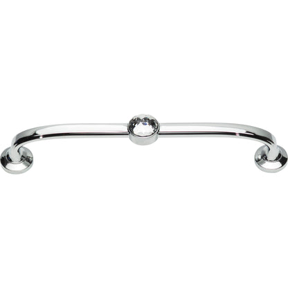 ATLAS 345-CH Legacy Crystal 5 1/16" Center to Center Bar Pull - Polished Chrome