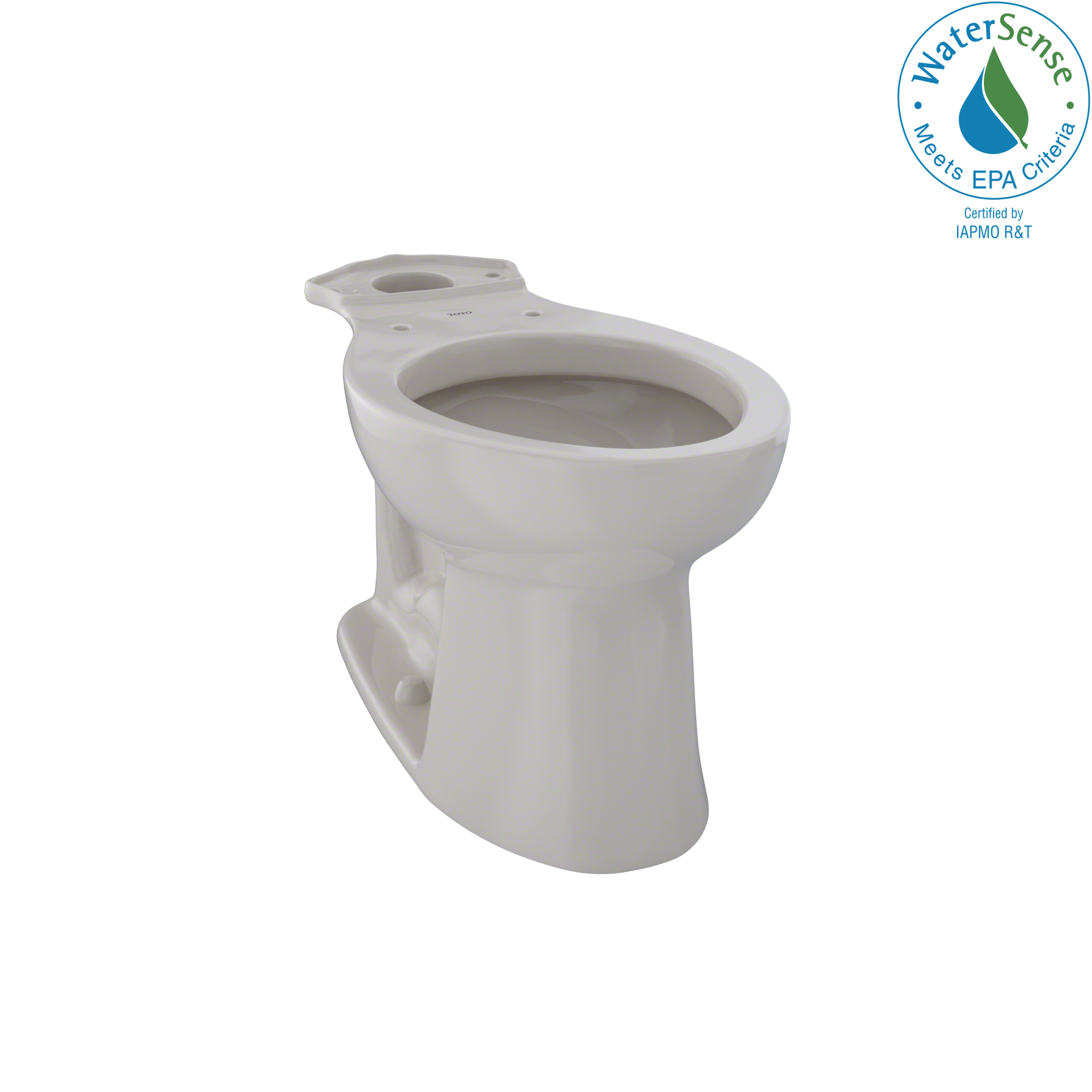TOTO C244EF#12 Entrada Universal Height Elongated Toilet Bowl - Sedona Beige