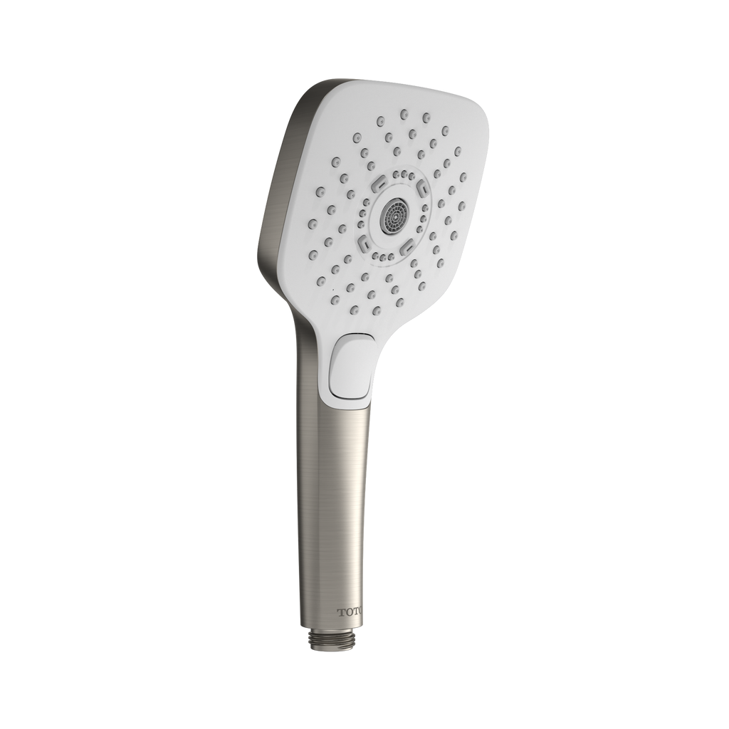 TOTO TBW02015U4#BN G Series 1.75 Gpm Multifunction 4 Inch Square Handshower With Active Wave - Brushed Nickel
