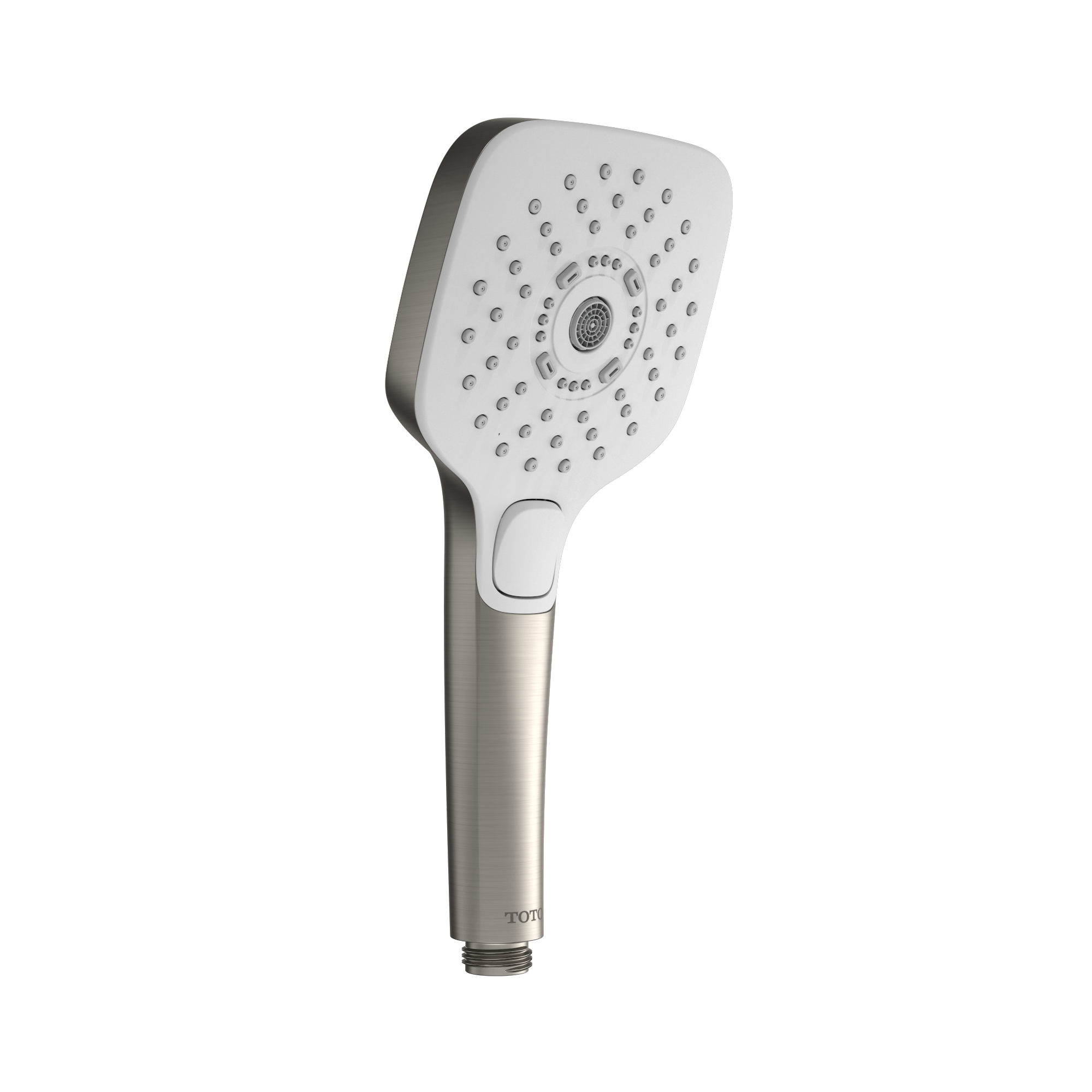 TOTO TBW02015U4#BN G Series 1.75 Gpm Multifunction 4 Inch Square Handshower With Active Wave - Brushed Nickel