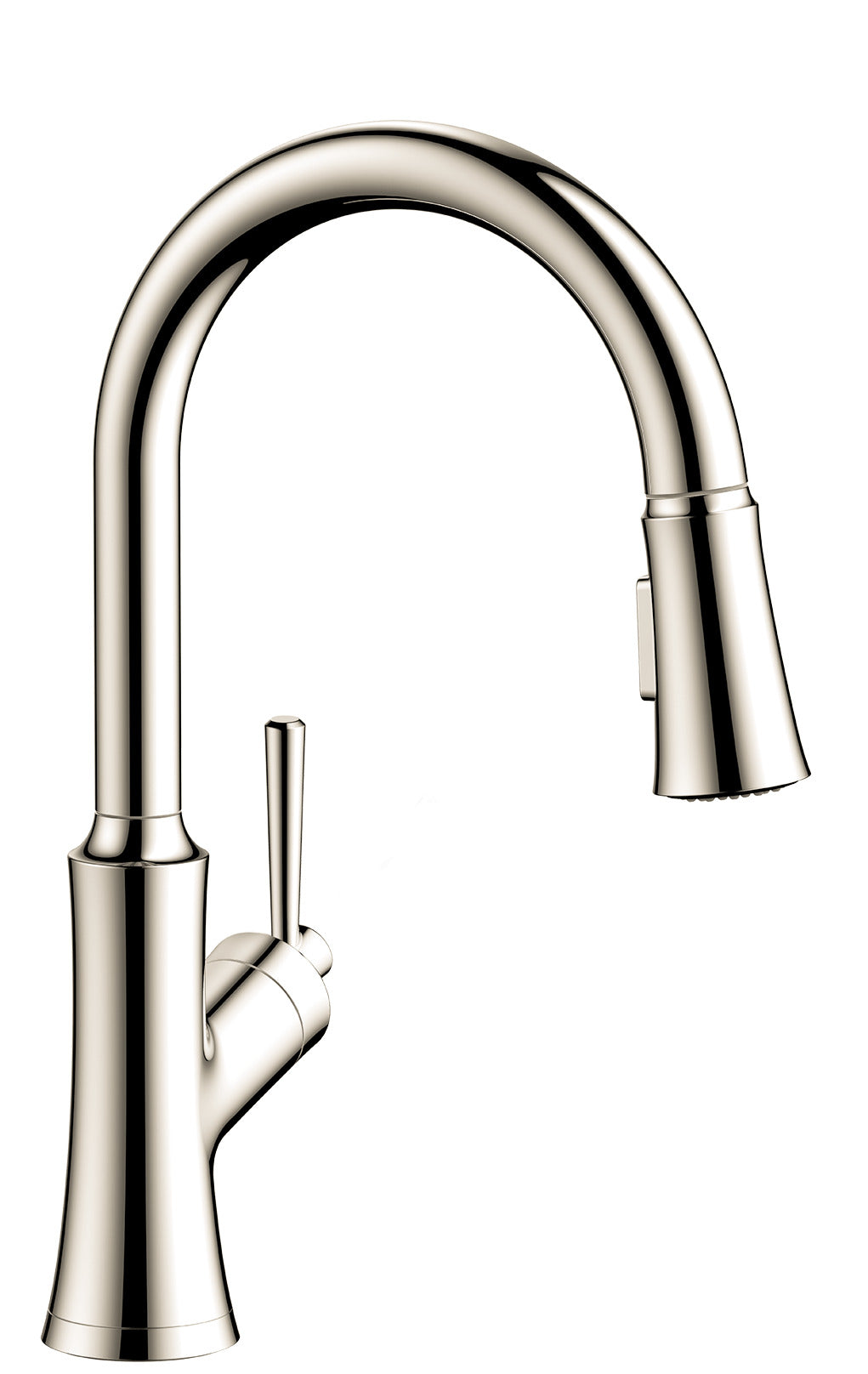 HANSGROHE 04793830 Joleena HighArc Kitchen Faucet, 2-Spray Pull-Down, 1.75 GPM - Polished Nickel