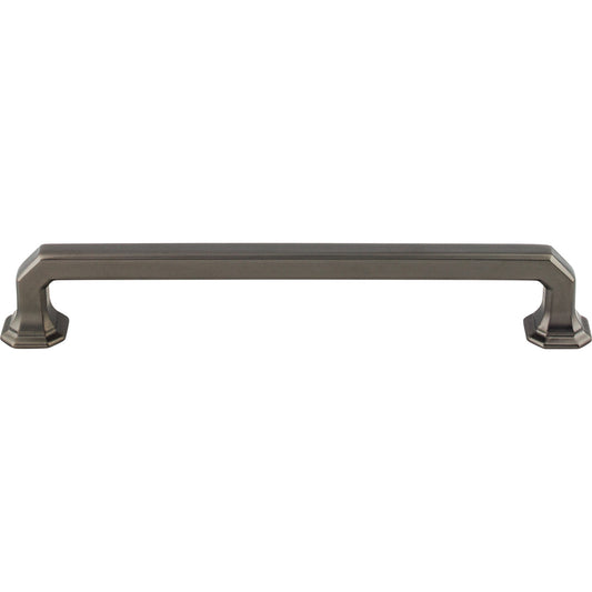 TOP KNOBS TK289AG Emerald 7" Center to Center Bar Pull - Ash Gray