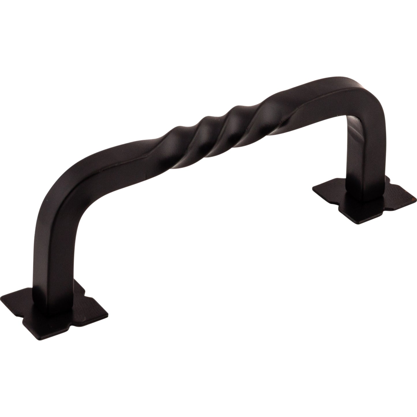 TOP KNOBS M713 Twist 3 3/4" Center to Center Bar Pull - Patina Black