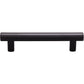 TOP KNOBS TK904BLK Hillmont 3 3/4" Center to Center Bar Pull - Flat Black