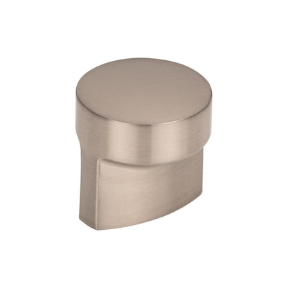TOP KNOBS TK3040BSN Hartridge 1 1/8" Length Cylindrical Knob - Brushed Satin Nickel