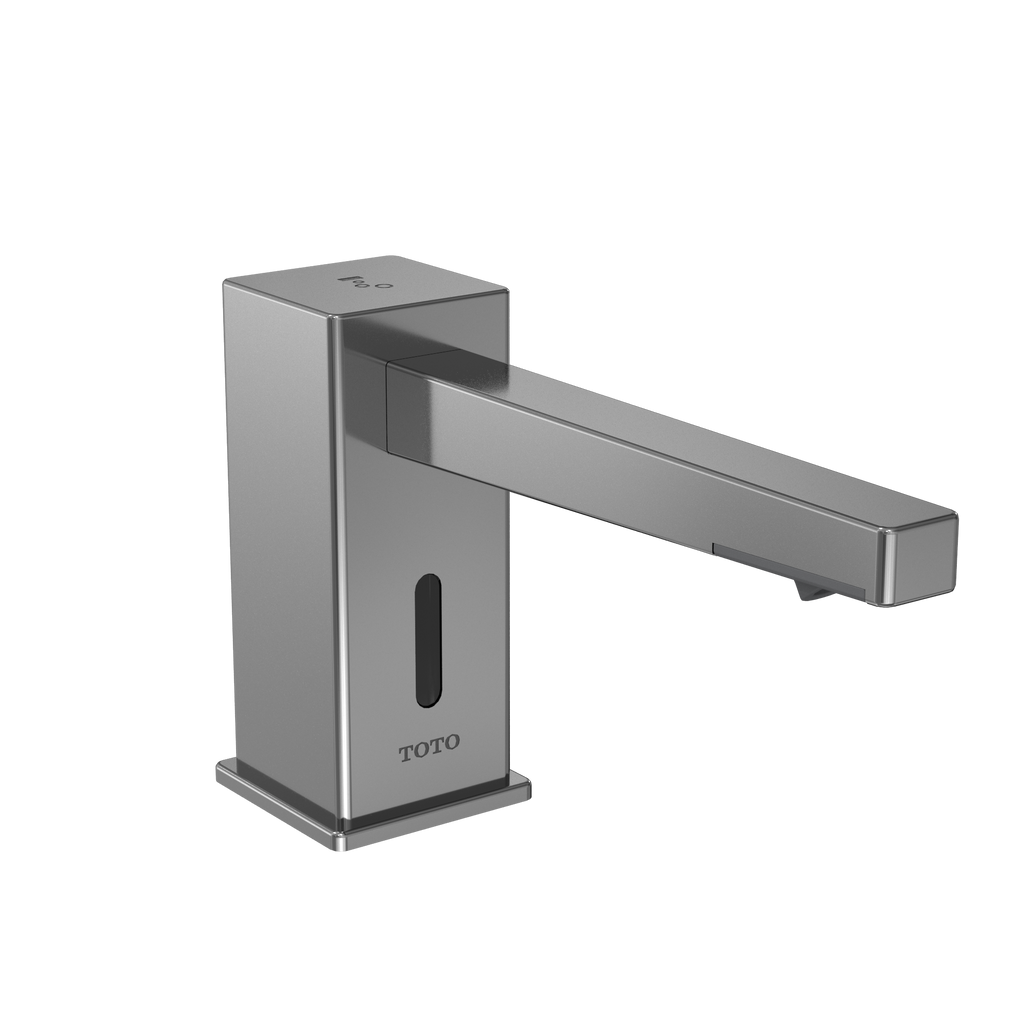 TOTO TES202AE#CP Square S Touchless Auto Foam Soap Dispenser Controller With 3 Liter Reservoir Tank And 2 Spouts - Polished Chrome