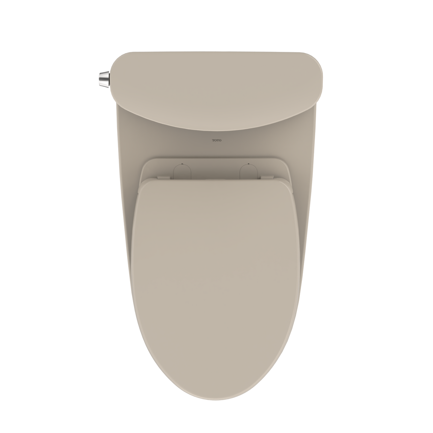 TOTO MS442124CEFG#03 Nexus Two-Piece Elongated 1.28 Gpf Universal Height Toilet With Cefiontect And Ss124 Softclose Seat - Bone