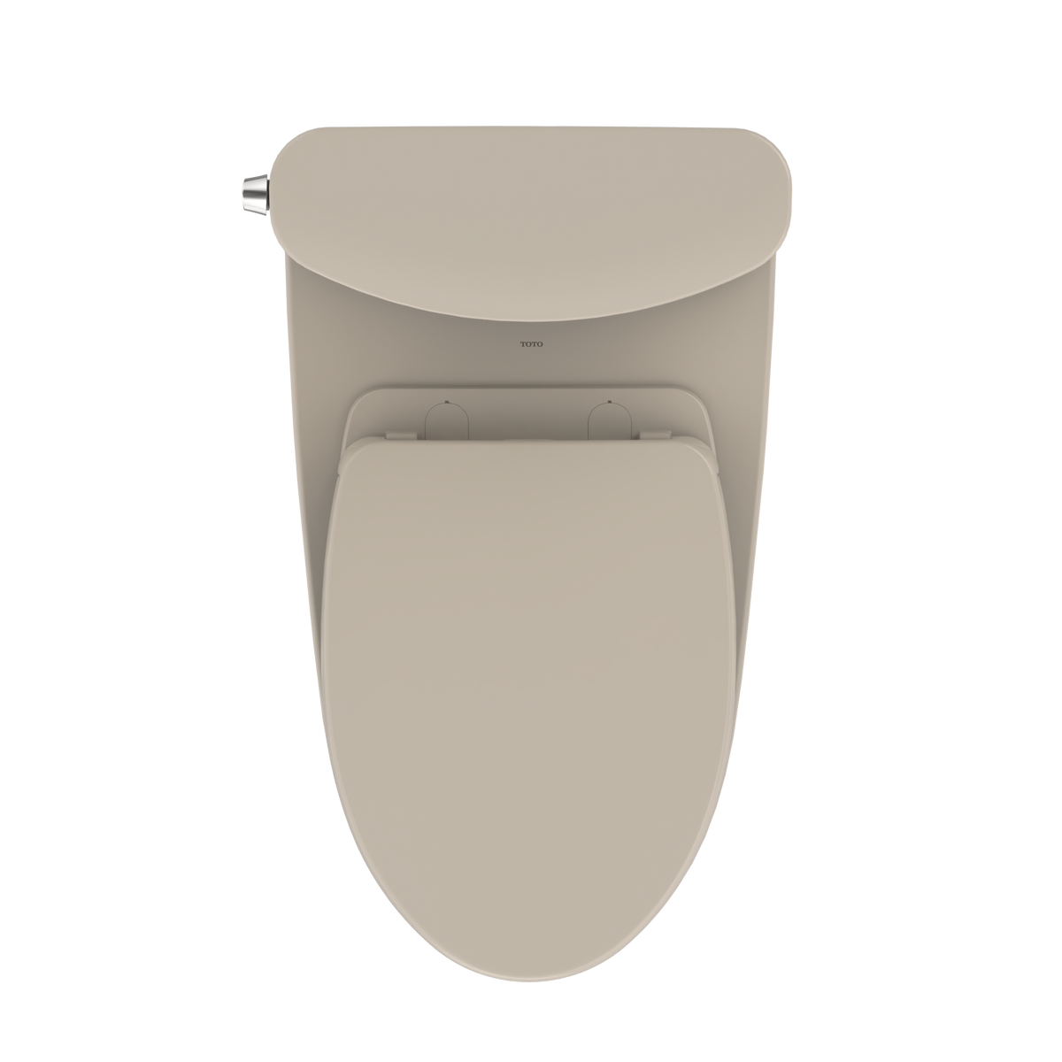 TOTO MS442124CUFG#03 Nexus 1G Two-Piece Elongated 1.0 Gpf Universal Height Toilet With Cefiontect And Ss124 Softclose Seat - Bone