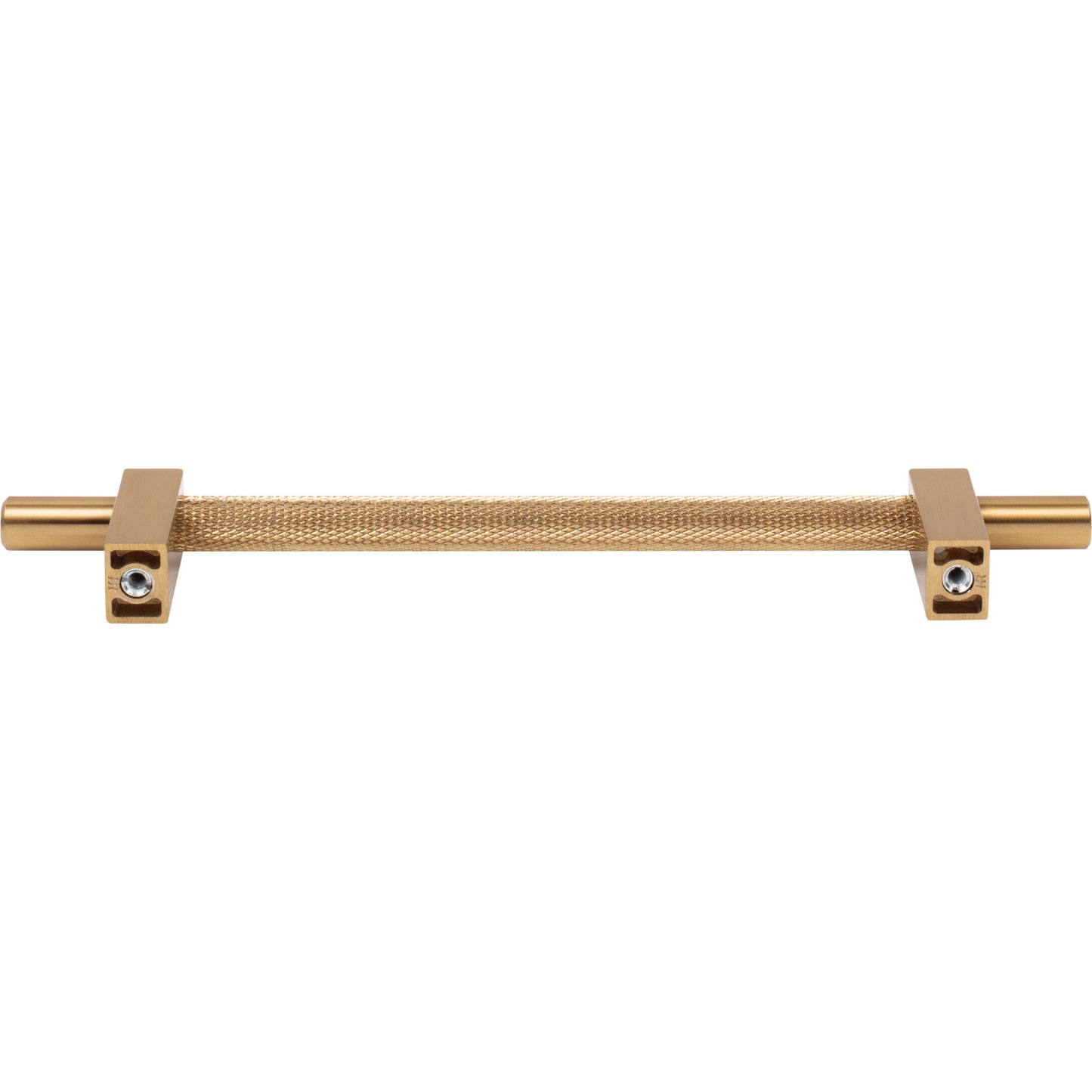 JEFFREY ALEXANDER 598-160SBZ Larkin Knurled Center 160 mm Center-to-Center Bar Pull - Satin Bronze