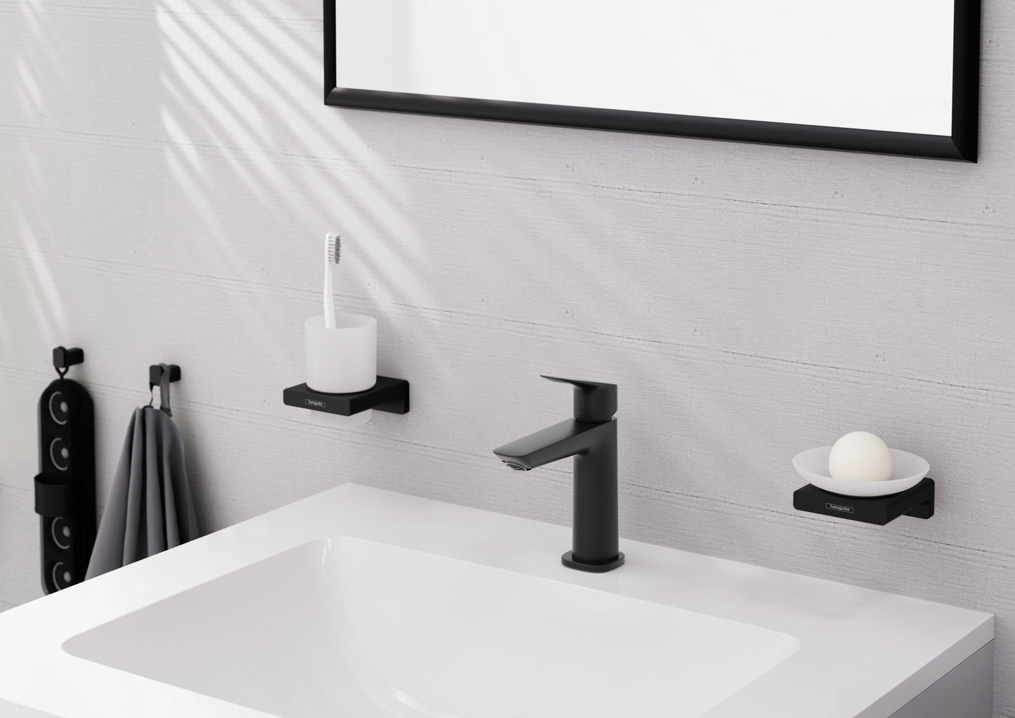 HANSGROHE 71253671 Logis Fine Single-Hole Faucet 110, 1.2 GPM - Matte Black
