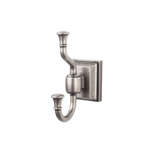 TOP KNOBS STK2AP TOP BATH (R) Stratton Bath 5 1/8" Wall Bath Hooks - Antique Pewter