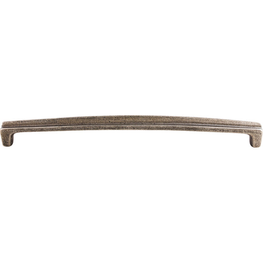 TOP KNOBS M1814 Channel 12" Center to Center Appliance Pull - Cast Iron