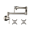 AXOR 16859831 Montreux Pot Filler, Wall-Mounted, 2.5 GPM - Polished Nickel