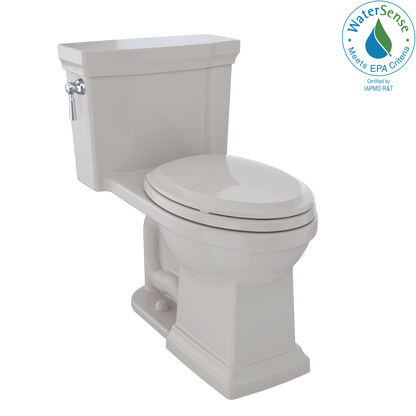 TOTO MS814224CEFG#12 Promenade Ii One-Piece Elongated 1.28 Gpf Universal Height Toilet With Cefiontect - Sedona Beige