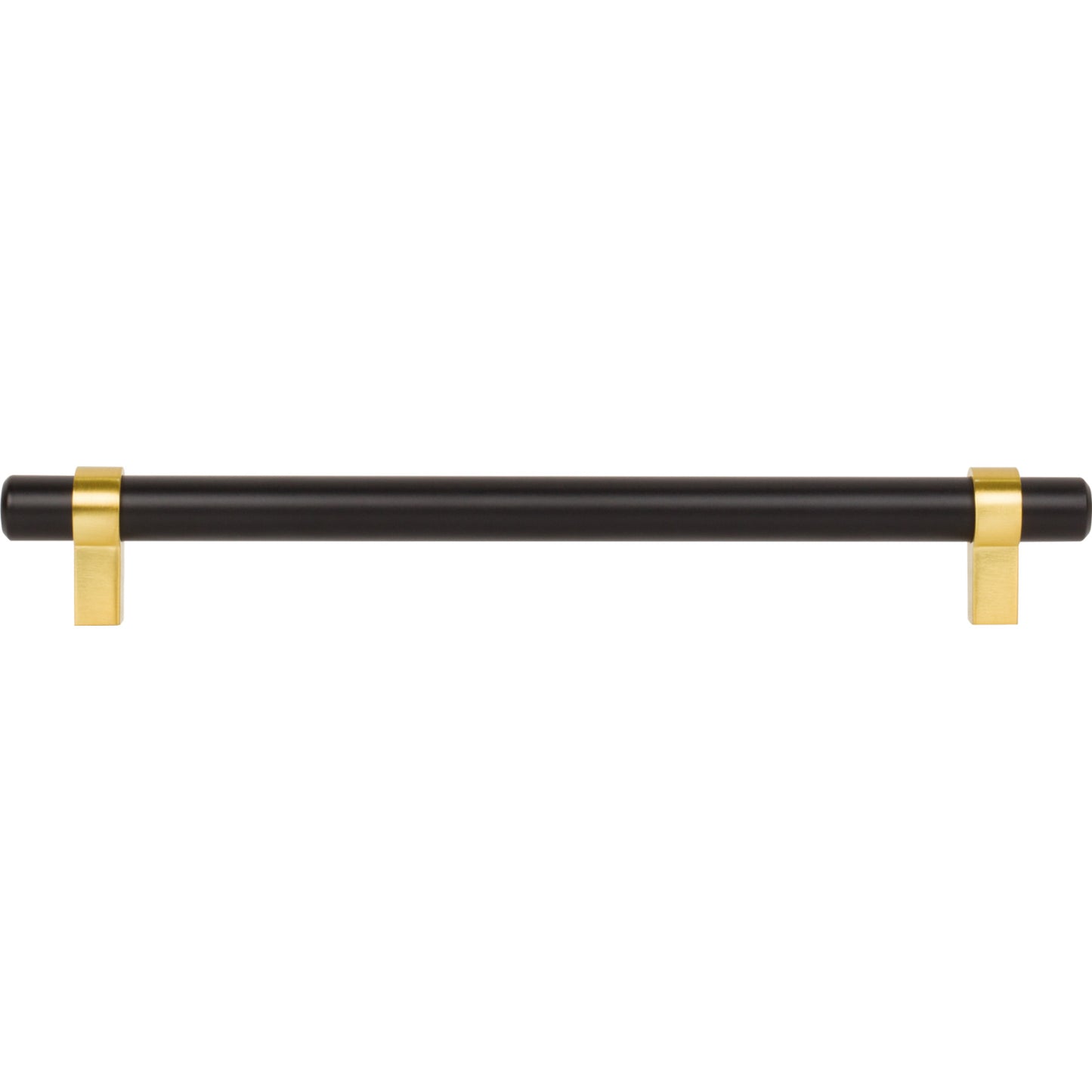 JEFFREY ALEXANDER 5192MBBG Key Grande 192 mm Center-to-Center Bar Pull - Matte Black w/Brushed Gold