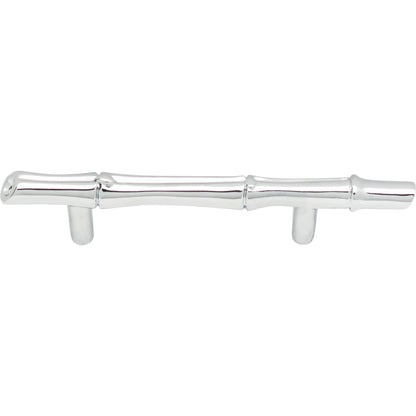 ATLAS 2231-CH Bamboo 3" Center to Center Bar Pull - Polished Chrome