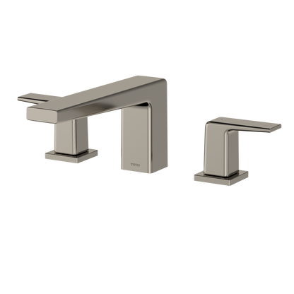 TOTO TBG10201U#PN Gb Two-Handle Deck-Mount Roman Tub Filler Trim - Polished Nickel