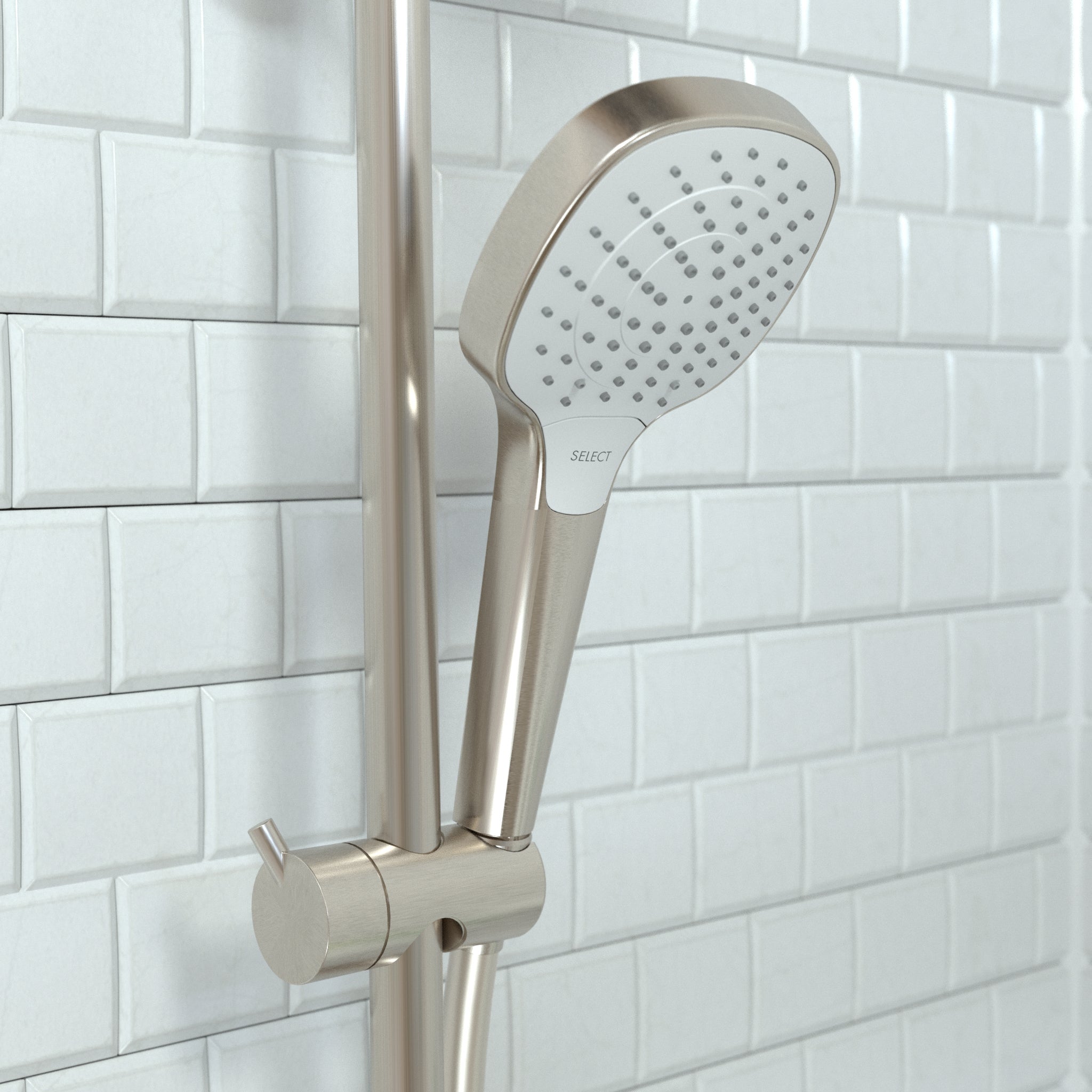 HANSGROHE 26813821 Croma Select E Handshower 110 Vario-Jet, 2.5 GPM - Brushed Nickel