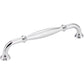 JEFFREY ALEXANDER 658-160PC Tiffany 160 mm Center-to-Center Bar Pull - Polished Chrome