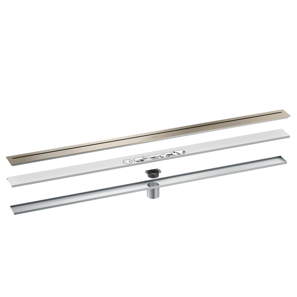 AXOR 42524251 Drains Floor Installation 47 1/4" - Brushed Gold Optic
