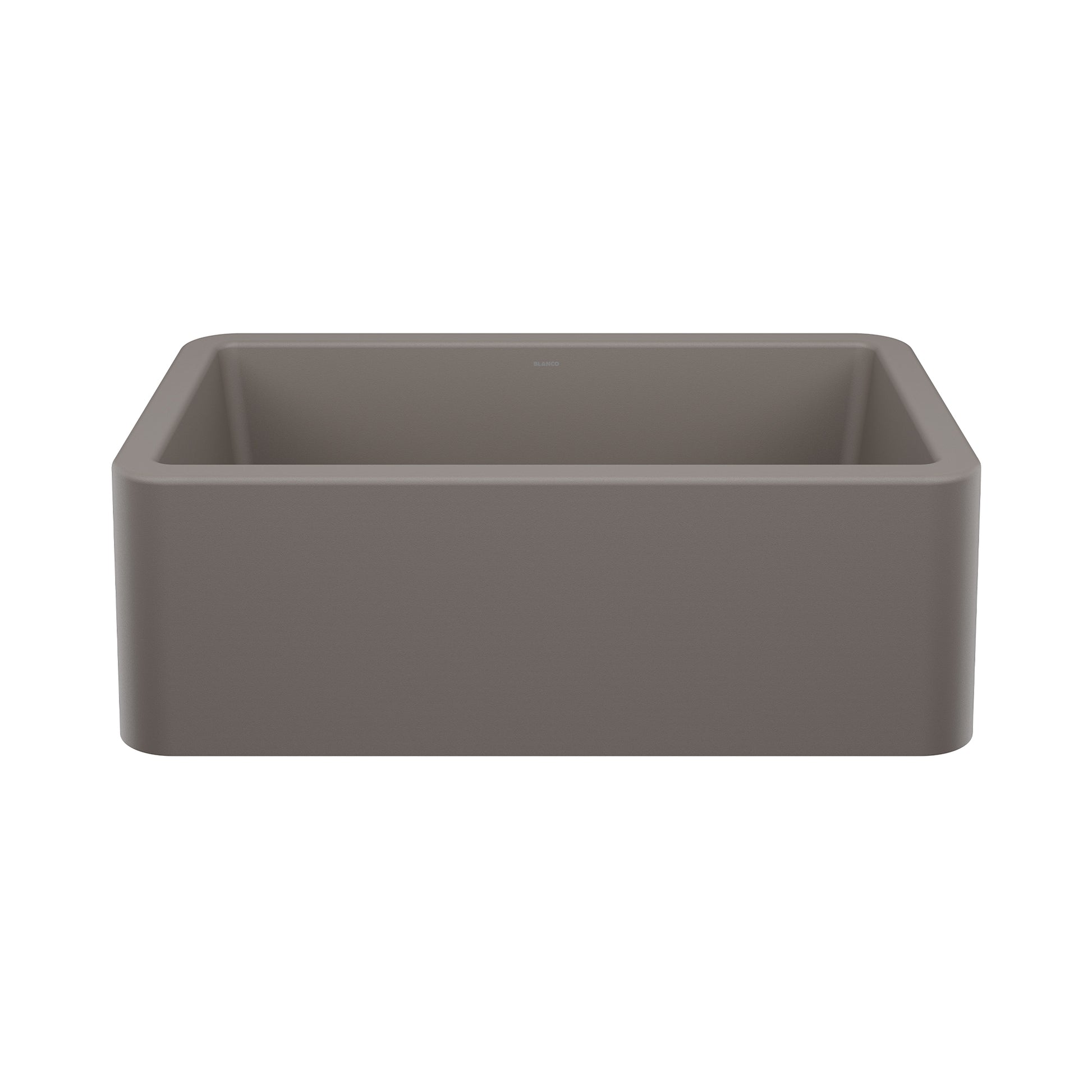 BLANCO 443113 Ikon Ikon SILGRANIT 30" Single Bowl Apron-Front Farmhouse Sink - Volcano Gray in Volcano Gray