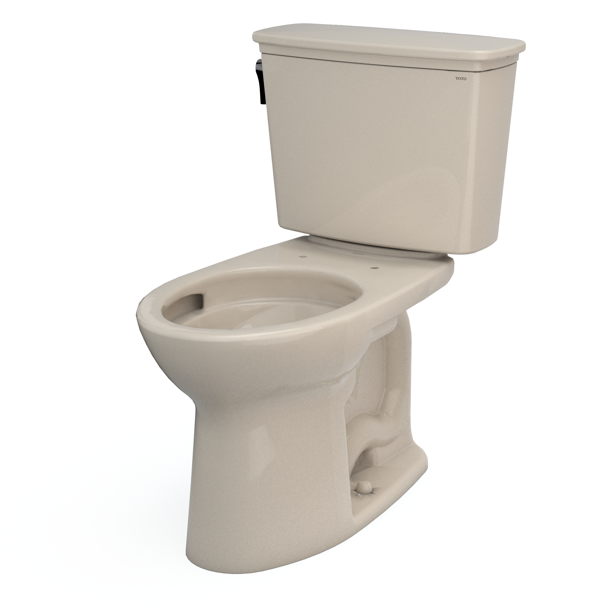 TOTO CST786CEG#03 Drake Transitional Two-Piece Elongated 1.28 Gpf Tornado Flush Toilet With Cefiontect - Bone