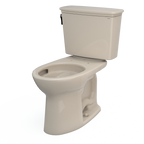 TOTO CST786CEFG#03 Drake Transitional Two-Piece Elongated 1.28 Gpf Universal Height Tornado Flush Toilet With Cefiontect - Bone