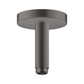 AXOR 26432341 ShowerSolutions Extension Pipe for Ceiling Mount, 4" - Brushed Black Chrome