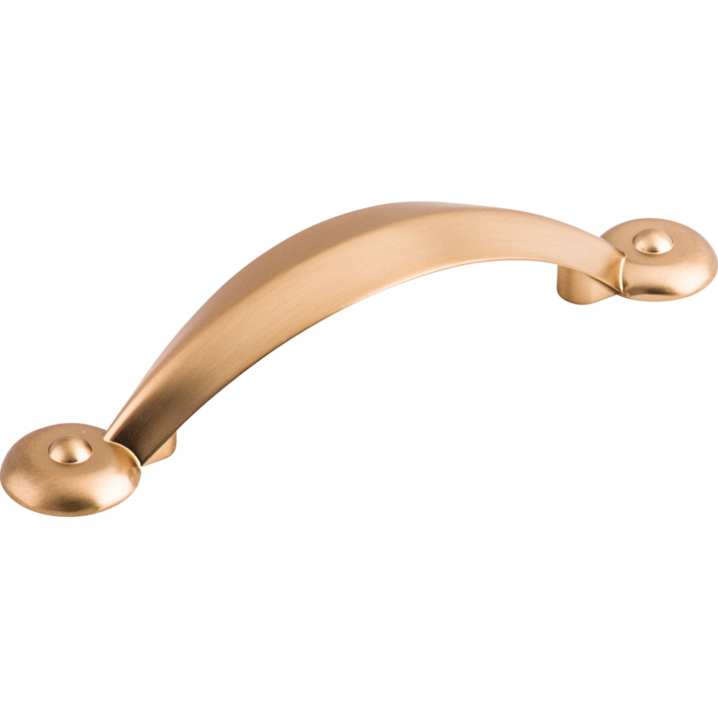 TOP KNOBS M1728 Angle 3" Center to Center Bar Pull - Brushed Bronze