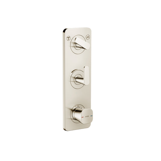 AXOR 49700831 Citterio C Thermostatic Module Trim 15" x 5" for 2 Functions - Polished Nickel