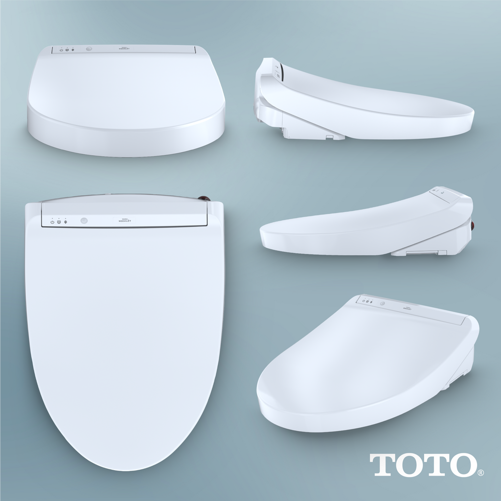 TOTO SW3036R#01 Washlet K300 Electronic Bidet Toilet Seat With Instantaneous Water Heating - Cotton White