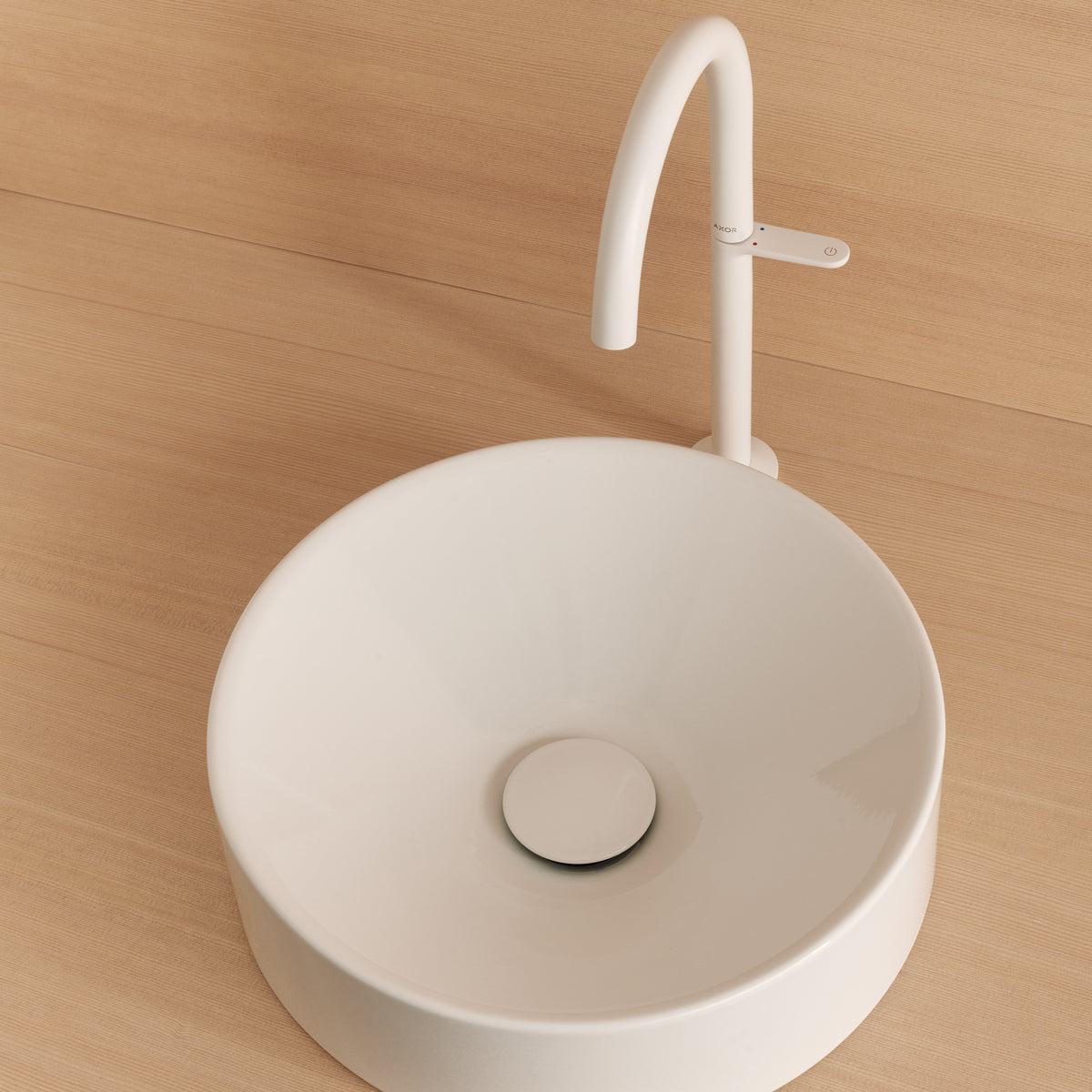 AXOR 48030701 One Single-Hole Faucet Select 260, 1.2 GPM - Matte White