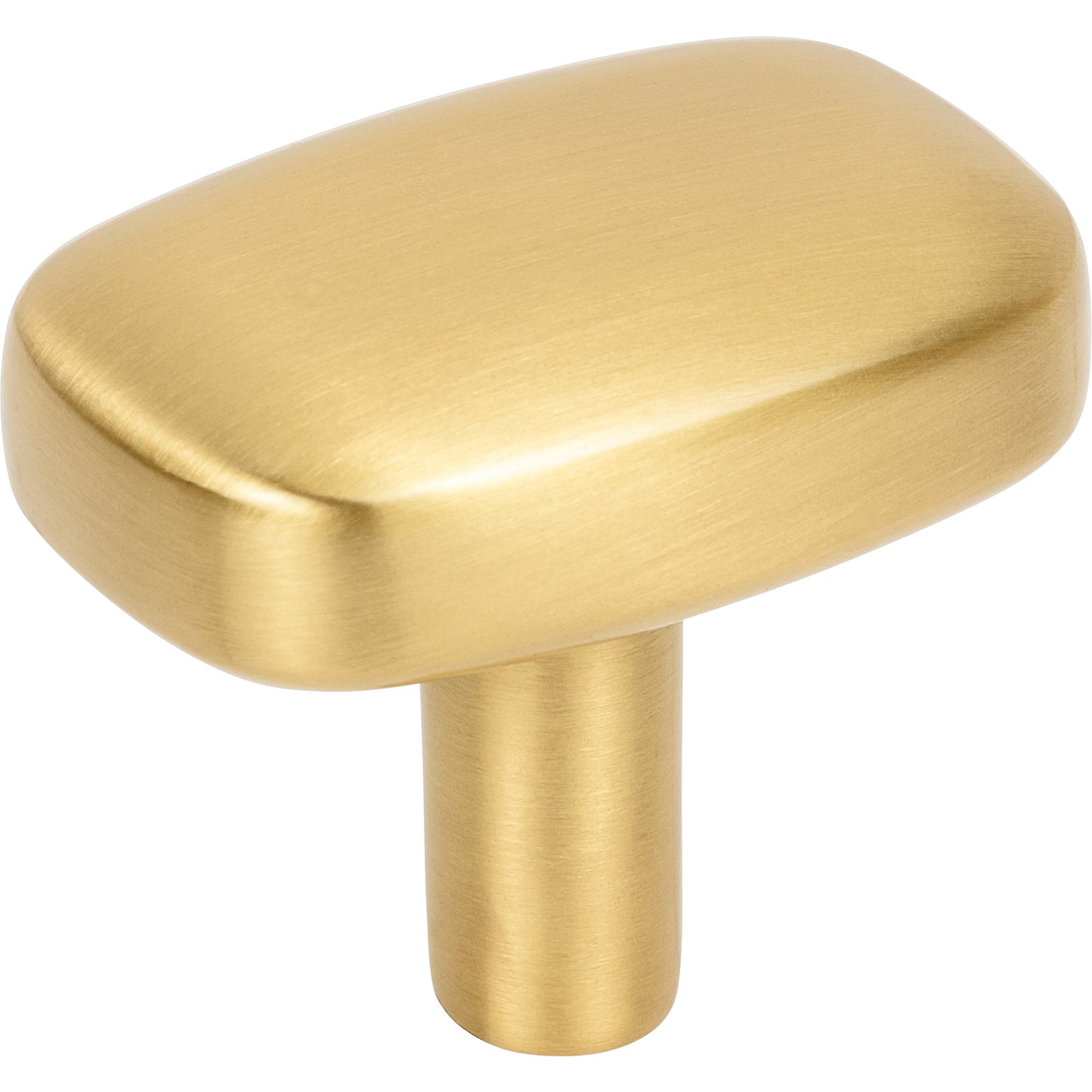 JEFFREY ALEXANDER 329L-BG Loxley 1-1/2" Length Rectangle Knob - Brushed Gold