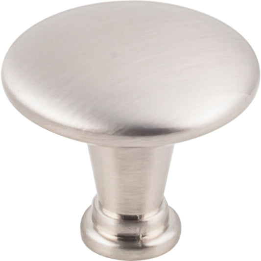 KASAWARE K591SN-4 1-1/4" Diameter Mushroom Knob - Satin Nickel