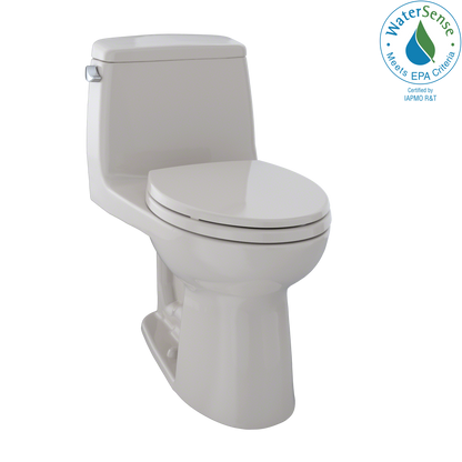 TOTO MS854114E#12 Eco Ultramax One-Piece Elongated 1.28 Gpf Toilet - Sedona Beige