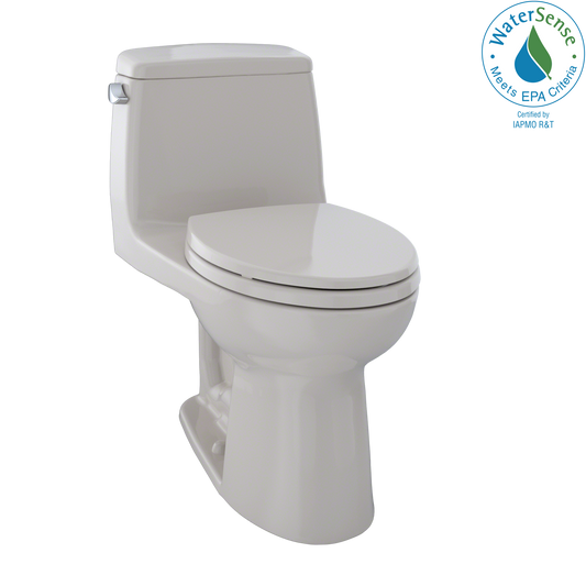 TOTO MS854114E#12 Eco Ultramax One-Piece Elongated 1.28 Gpf Toilet - Sedona Beige