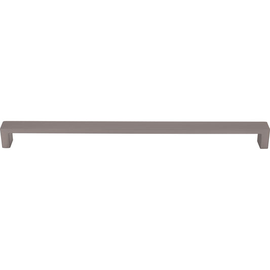 TOP KNOBS TK253AG Modern Metro 12" Center to Center Bar Pull - Ash Gray