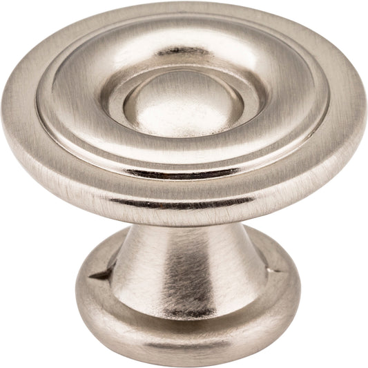 ELEMENTS 575SN Syracuse 1-3/16" Diameter Mushroom Knob - Satin Nickel