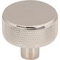 TOP KNOBS TK3230PN Burnham 1 1/4" Length Round Knob - Polished Nickel