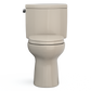 TOTO MS454124CEFG#03 Drake II Two-Piece Elongated 1.28 GPF Universal Height Toilet with CEFIONTECT and SS124 SoftClose Seat , Bone