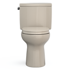 TOTO MS454124CEFG#03 Drake Ii Two-Piece Elongated 1.28 Gpf Universal Height Toilet With Cefiontect And Ss124 Softclose Seat - Bone