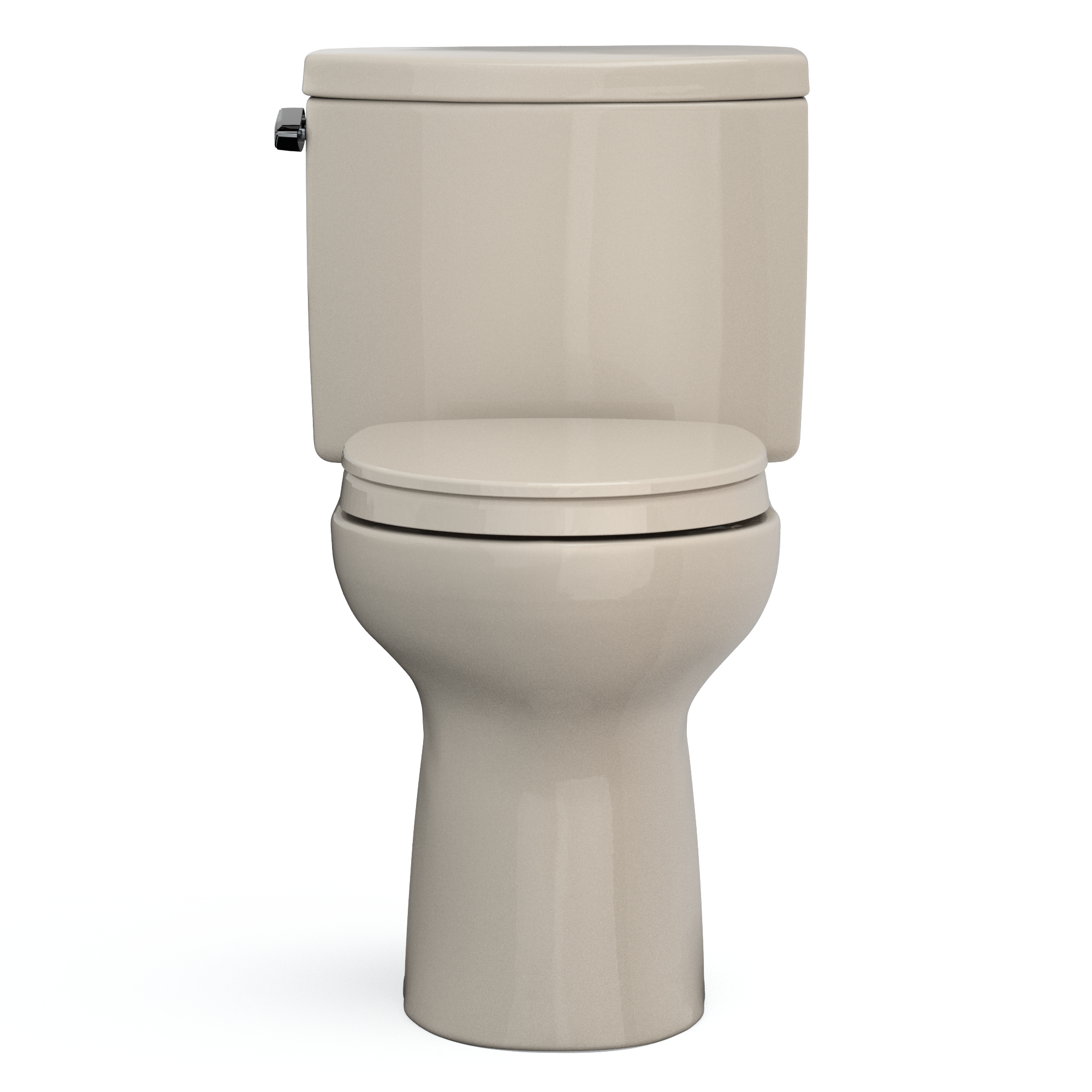 TOTO MS454124CEFG#03 Drake Ii Two-Piece Elongated 1.28 Gpf Universal Height Toilet With Cefiontect And Ss124 Softclose Seat - Bone