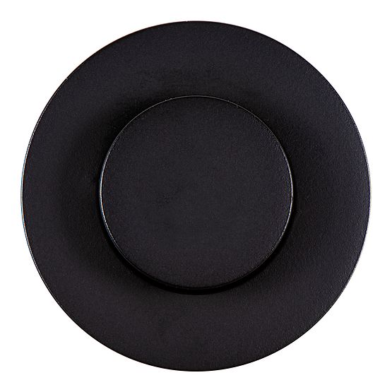 INSINKERATOR STDT-MBLK Decorative Air-Activated Switch-Button - Tuxedo - Matte Black
