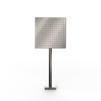 TOTO TBW08002U1#PN G Series 2.5 Gpm Single Spray 10 Inch Square Showerhead With Comfort Wave - Polished Nickel