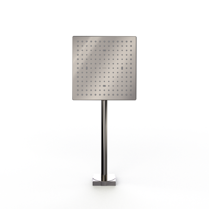 TOTO TBW08002U1#PN G Series 2.5 Gpm Single Spray 10 Inch Square Showerhead With Comfort Wave - Polished Nickel