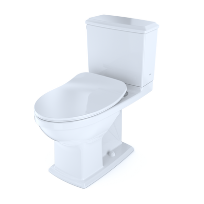 TOTO MS494234CEMFG#01 Connelly Two-Piece Elongated Dual Flush 1.28 And 0.9 Gpf Toilet With Cefiontect - Cotton White