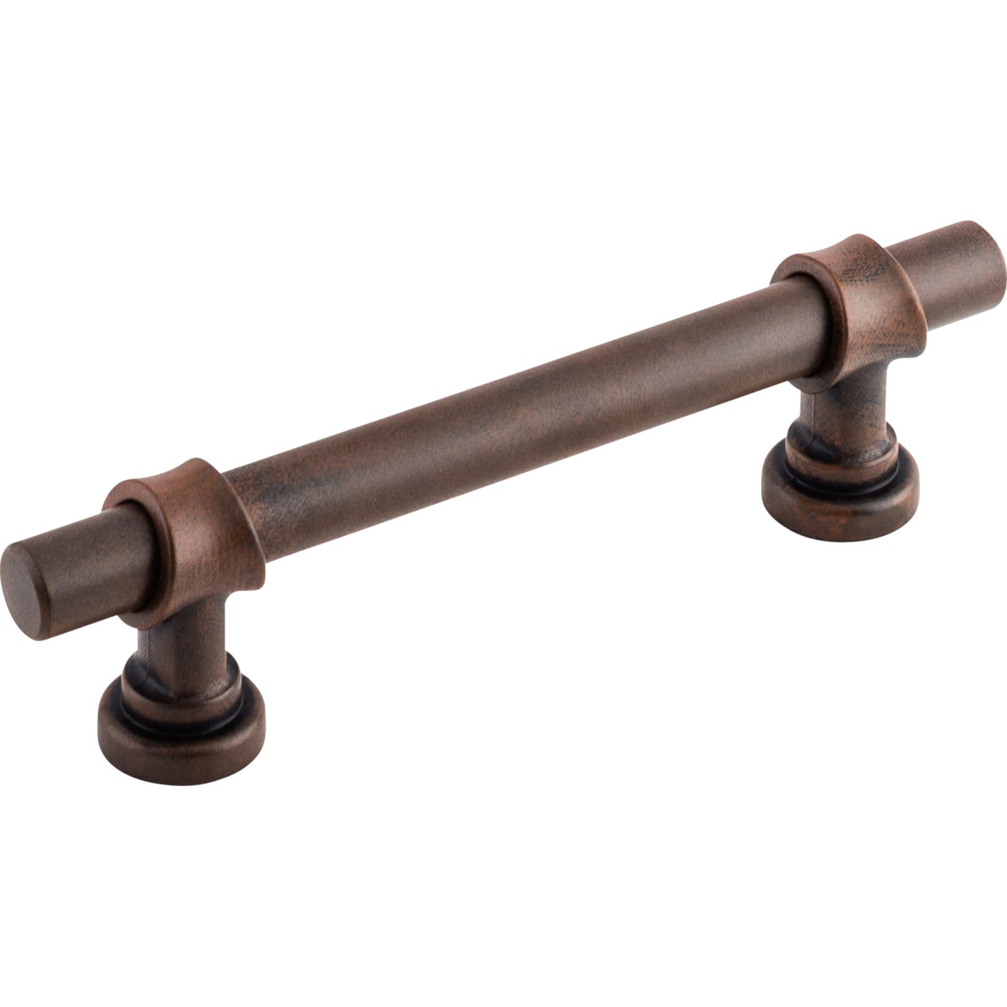 TOP KNOBS M1198 Bit 3 3/4" Center to Center Bar Pull - Patina Rouge