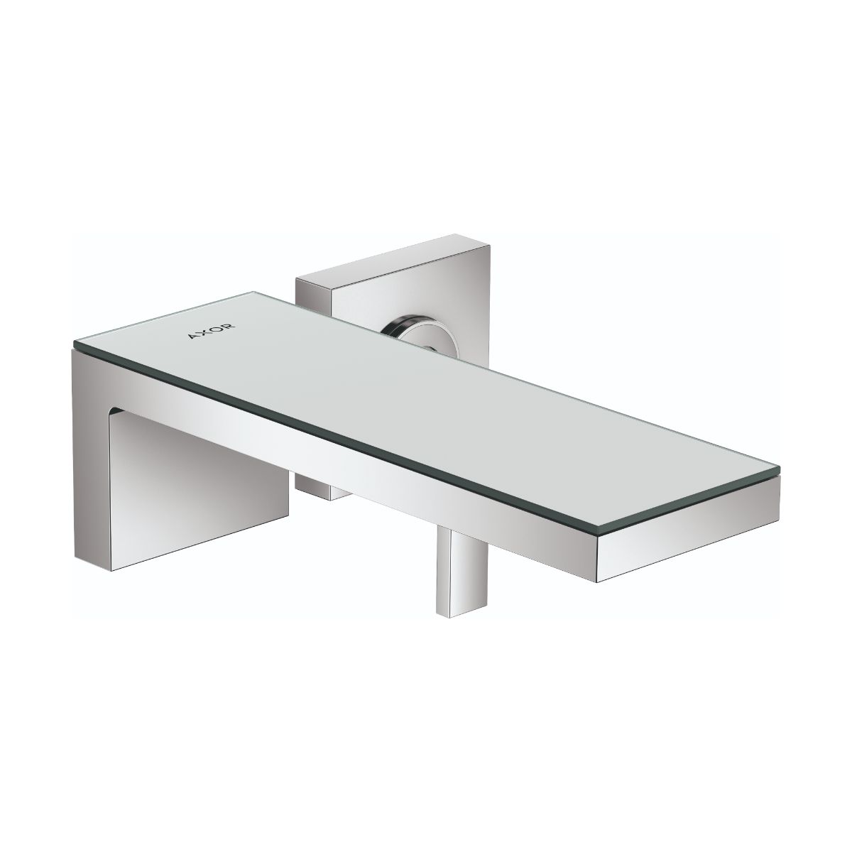 AXOR 47060001 MyEdition Wall-Mounted Single-Handle Faucet Trim, 1.2 GPM - Chrome / Mirror Glass