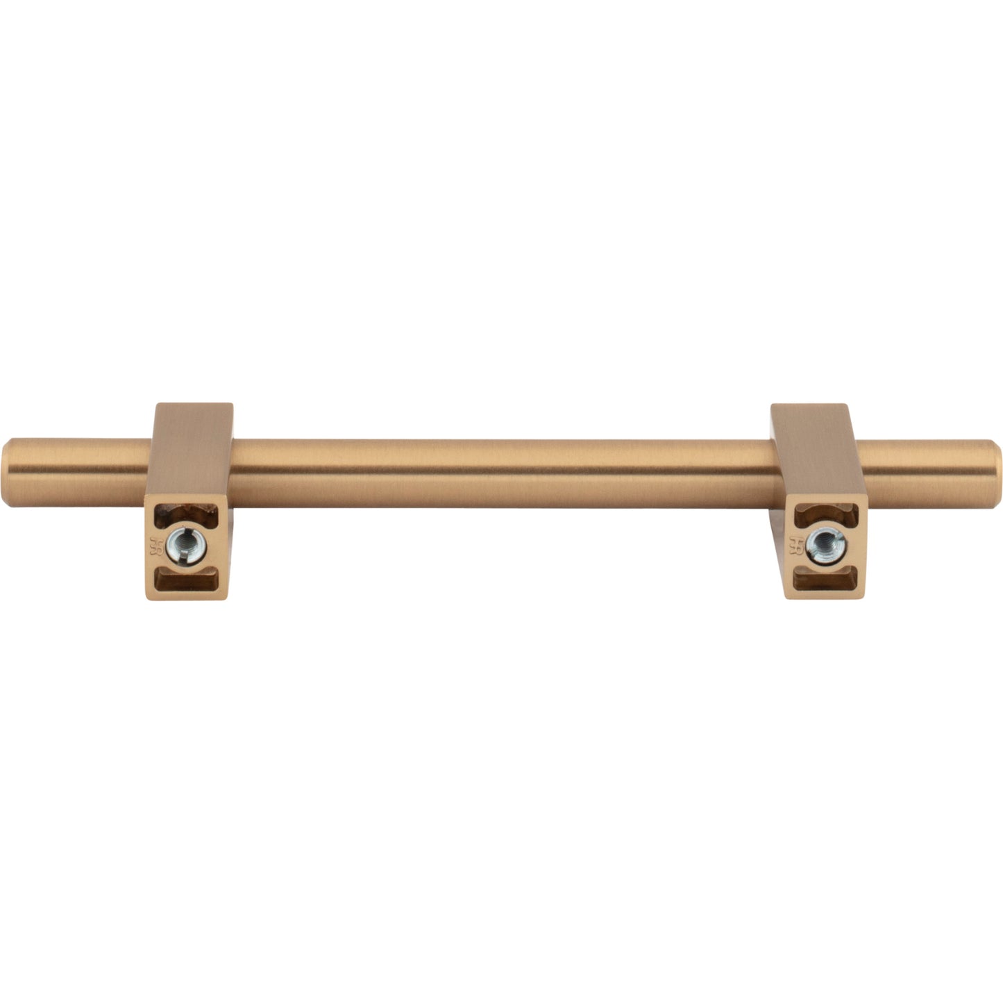 JEFFREY ALEXANDER 478-96SBZ Larkin 1 96 mm Center-to-Center Bar Pull - Satin Bronze