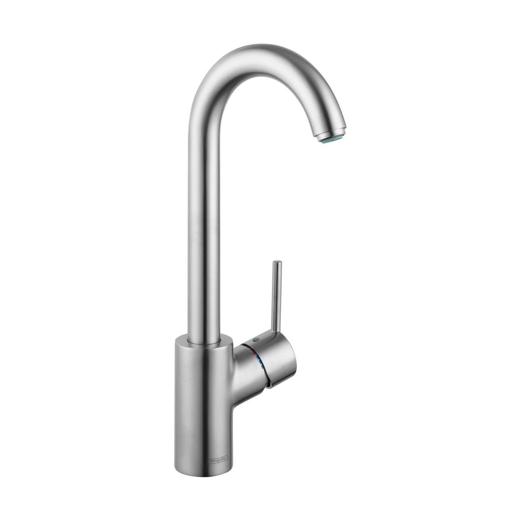 HANSGROHE 04287800 Talis S Bar Faucet, 1.5 GPM - Stainless Steel Optic